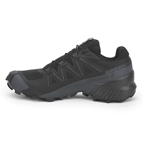 Salomon Speedcross 5 Herren Trail Running Schuhe, Grip, Stabilität, Passform, Black, 46 von Salomon