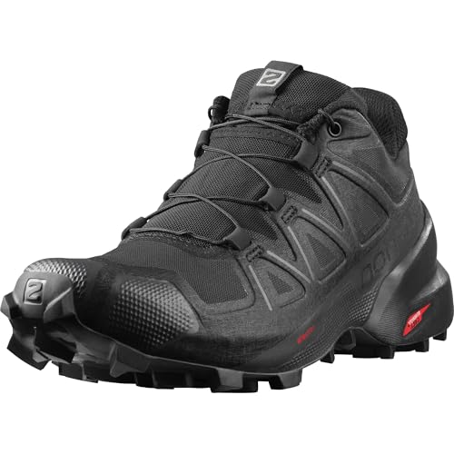 Salomon Speedcross 5 Damen Trail Running Schuhe, Grip, Stabilität, Passform, Black, 38 2/3 von Salomon