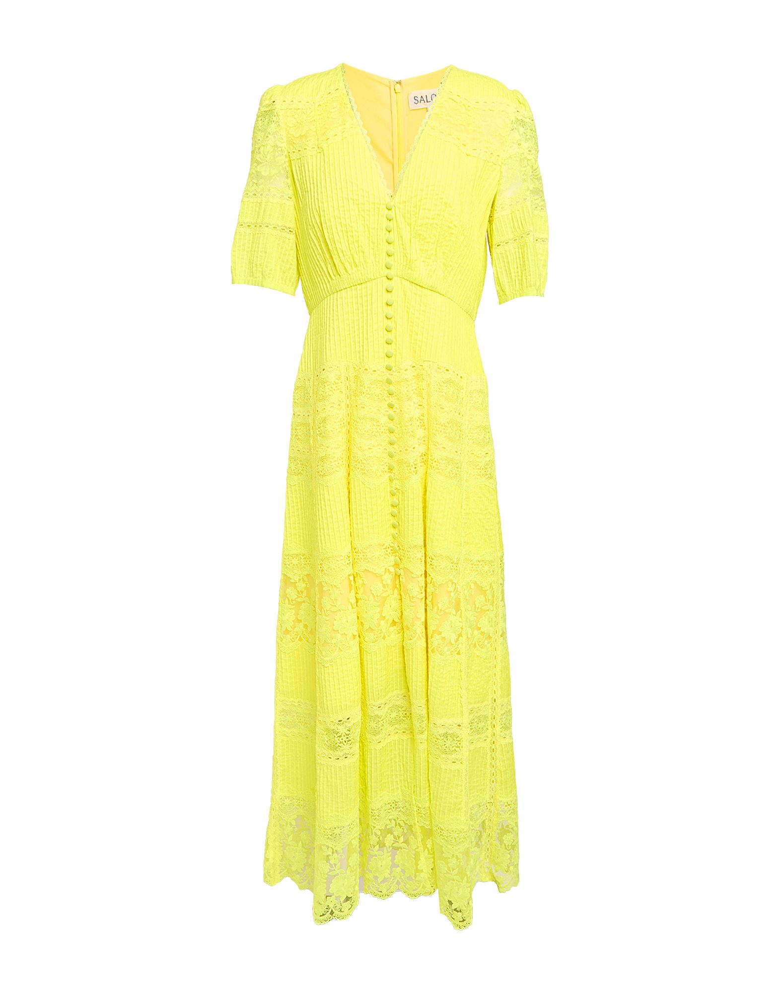 SALONI Maxi-kleid Damen Gelb von SALONI