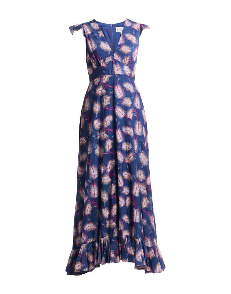 SALONI Maxi-kleid Damen Marineblau von SALONI