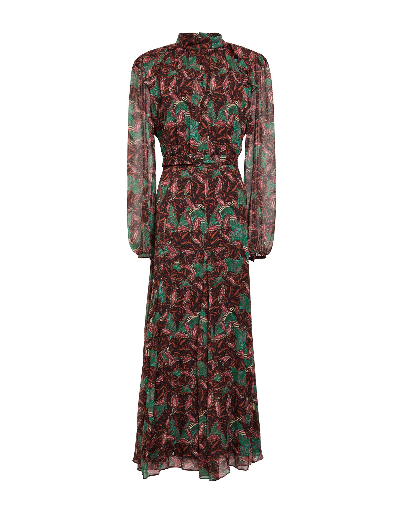 SALONI Maxi-kleid Damen Ziegelrot von SALONI