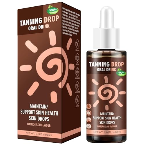 SALONKEY Bräunungstropfen zum Trinken 60ml – Selbstbräuner & Tanning Drops für natürliche Bräune ohne Sonne, Bräunungsöl Serum für Gesicht & Körper, Sanfte Bräunung für Männer & Frauen SALONKEY Bräunungstropfen zum Trinken 60ml – Selbstbräuner & Tanning Drops für natürliche Bräune ohne Sonne, Bräunungsöl Serum für Gesicht & Körper, Sanfte Bräunung für Männer & Frauen von SALONKEY