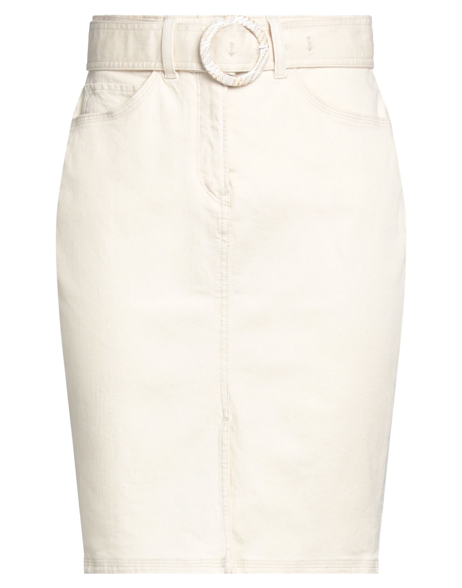 SALSA JEANS Jeansrock Damen Cremeweiß von SALSA JEANS