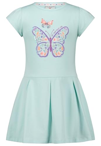 SALT AND PEPPER BY KIDS PARK Female Girls Dress Print Horses Kinderkleid, Peppermint, 110 EU von SALT AND PEPPER