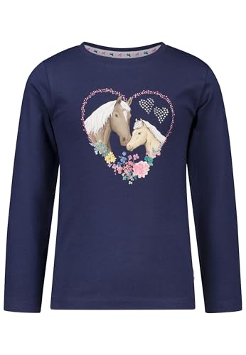 SALT AND PEPPER BY KIDS PARK Girls Longsleeve Print Horses von SALT AND PEPPER