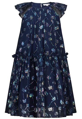 SALT AND PEPPER BY KIDS PARK Mädchen Girls Dress Dandelion Kinderkleid, True Navy, 140 von SALT AND PEPPER