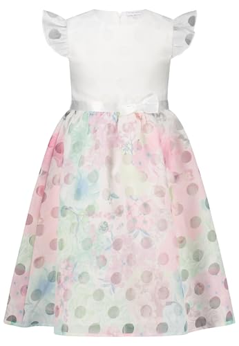 SALT AND PEPPER BY KIDS PARK Mädchen Girls Dress dots and Flowers Kinderkleid, Off-White, 104 cm SALT AND PEPPER BY KIDS PARK Mädchen Girls Dress dots and Flowers Kinderkleid, Off-White, 104 cm von SALT AND PEPPER