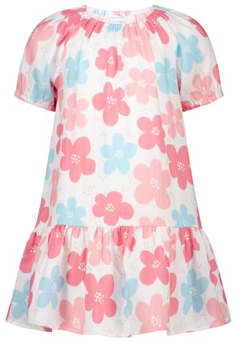SALT AND PEPPER BY KIDS PARK Mädchen Girls Summer Dress musselin Kinderkleid, Multi, 128 cm von SALT AND PEPPER
