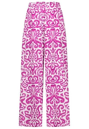 SALT AND PEPPER BY KIDS PARK Mädchen Hose aus Viskose All Over Print Trainingshose, Paradise pink, 152 cm von SALT AND PEPPER