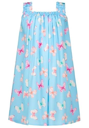 SALT AND PEPPER BY KIDS PARK Mädchen Kleid aus Viskose mit Schmetterling All Over Print von SALT AND PEPPER