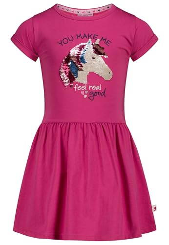 Salt and Pepper Female Girls Dress Emb Rev.seq. Horse Kinderkleid, Camelia Pink, 116 EU von SALT AND PEPPER
