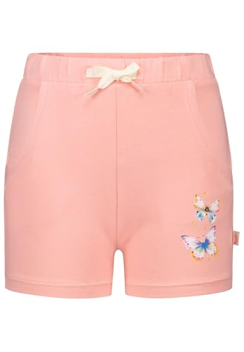 SALT AND PEPPER BY KIDS PARK Mädchen Shorts mit Schmetterling Print aus S. Jersey Hose, Peach, 128 cm SALT AND PEPPER BY KIDS PARK Mädchen Shorts mit Schmetterling Print aus S. Jersey Hose, Peach, 128 cm von SALT AND PEPPER