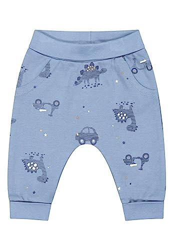 SALT AND PEPPER Baby Hose mit Allover Auto Dino Print aus Bio Baumwollmix von SALT AND PEPPER