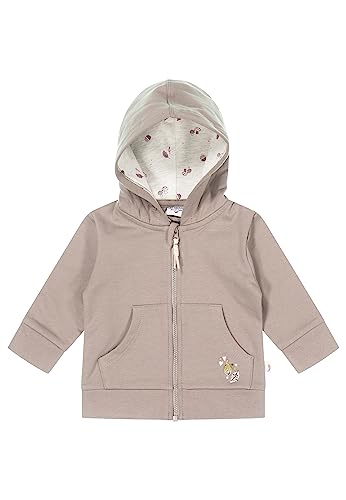 SALT AND PEPPER Baby Kapuzenjacke mit Kleiner Stickerei aus Bio Baumwollmix von SALT AND PEPPER