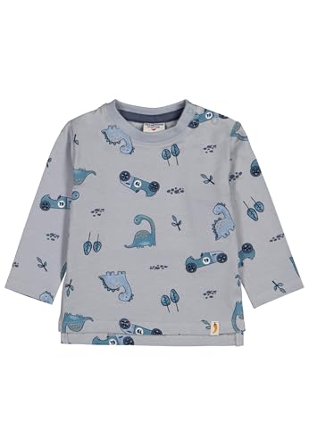 SALT AND PEPPER Baby Langarmshirt Allover Racer Dino Print Organic Cotton von SALT AND PEPPER
