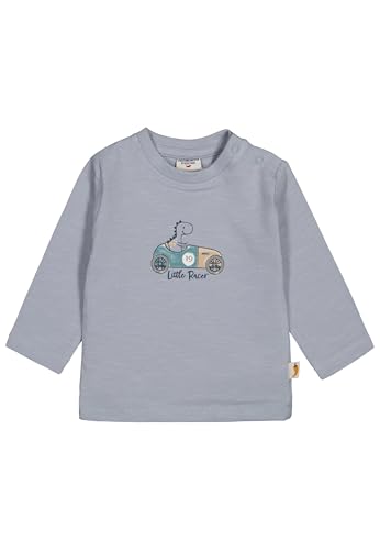SALT AND PEPPER Jungen B.Boys Print Little Racer Baby- Und Kleinkind T-Shirt-Satz, Ashley Blue, 68 EU von SALT AND PEPPER