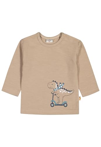 SALT AND PEPPER Baby Langarmshirt mit Dino Scooter Print aus Organic Cotton von SALT AND PEPPER