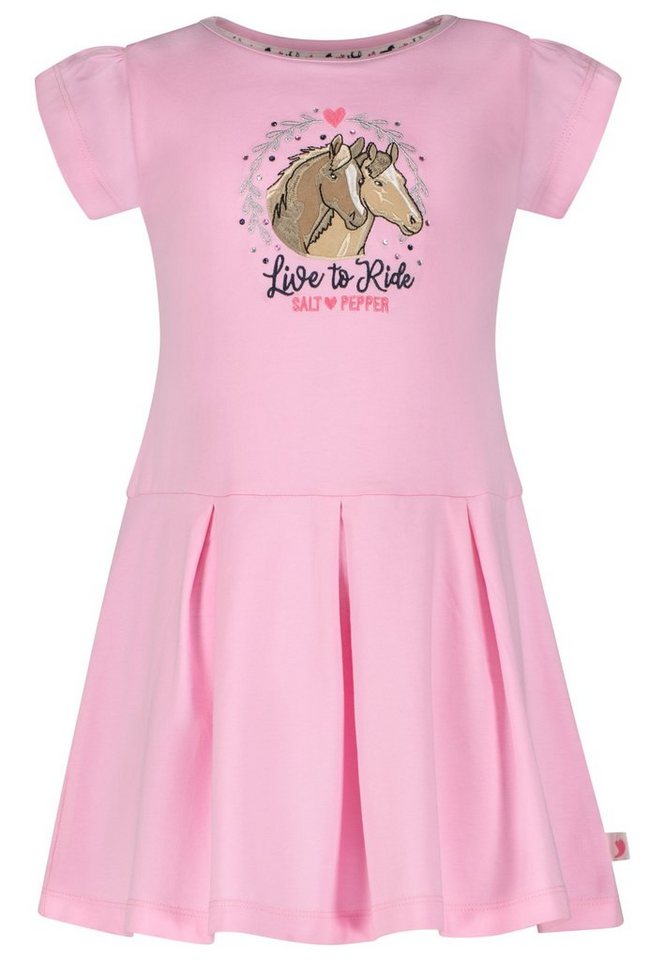 SALT AND PEPPER Jerseykleid Horse Club mit toller Pferde-Applikation von SALT AND PEPPER