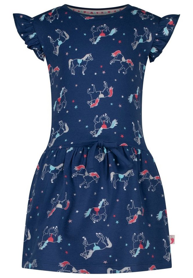 SALT AND PEPPER Jerseykleid Spring Bloom mit allover Pferde Print von SALT AND PEPPER