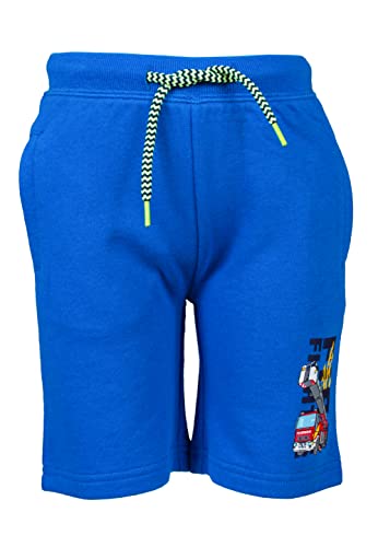 SALT AND PEPPER Jungen Bermuda mit Feuerwehr Druck Bermudas, Strong Blue, 92 von SALT AND PEPPER