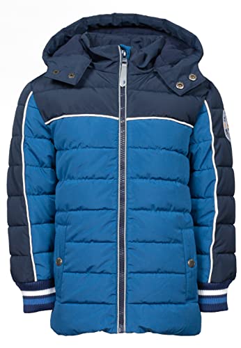 SALT AND PEPPER Jungen Boys Outdoor Jacket Two-tone Jacke, Delta Blue,116 von SALT AND PEPPER