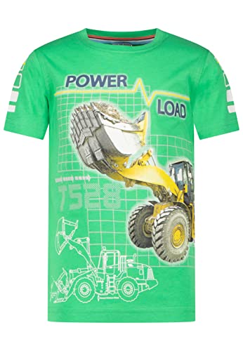 SALT AND PEPPER Jungen Boys S/S Loader PowerPrintGlow T-Shirt, Spring Green, Normal von SALT AND PEPPER