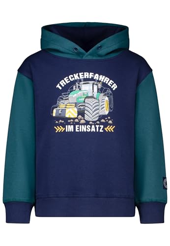 SALT AND PEPPER Jungen Kapuzenpullover mit Trekker Stick und Print Motiv von SALT AND PEPPER