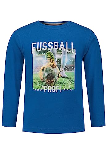 SALT AND PEPPER Jungen Langarmshirt mit Fussball Fotodruck Motiv von SALT AND PEPPER