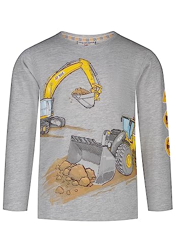 SALT AND PEPPER Jungen Langarmshirt mit gedrucktem Baustellen Motiv von SALT AND PEPPER