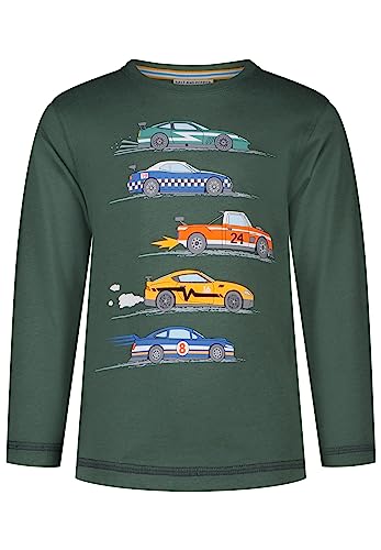 SALT AND PEPPER Jungen Langarmshirt mit verschiedenen Rennauto Prints von SALT AND PEPPER