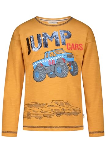 SALT AND PEPPER Jungen Longsleeve mit Auto Print und Wendepailletten von SALT AND PEPPER