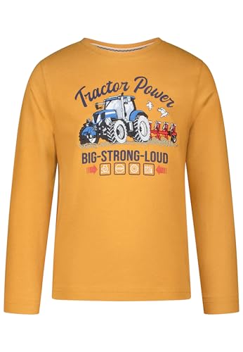 SALT AND PEPPER Jungen Longsleeve mit Traktor Motiv auf beiden Seiten von SALT AND PEPPER