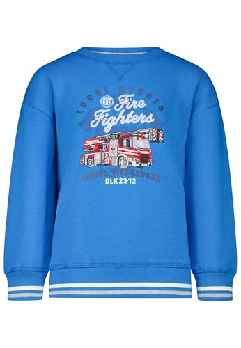 SALT AND PEPPER Jungen Sweatshirt mit Print und Stick Feuerwehr Motiv von SALT AND PEPPER