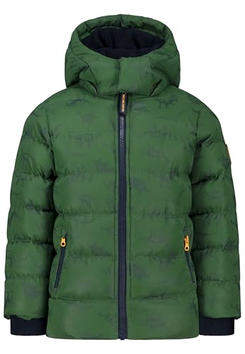 SALT AND PEPPER Jungen Winterjacke mit reflektierendem Allover Dino Print von SALT AND PEPPER