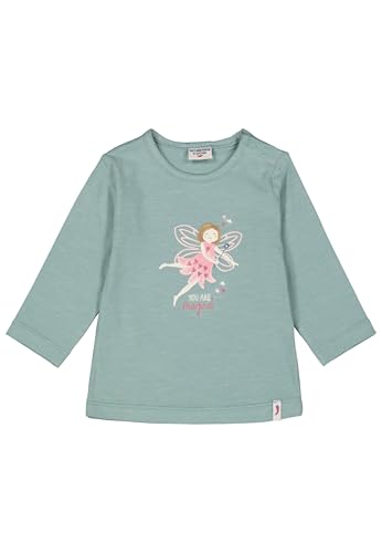 SALT AND PEPPER Mädchen B.Girls Magical Print Emb Baby- Und Kleinkind T-Shirt-Satz, Frosty Green, 68 EU von SALT AND PEPPER