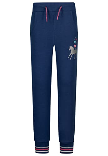 SALT AND PEPPER Mädchen Girls Trousers Horse Print Trainingshose, Ink Blue, normal von SALT AND PEPPER