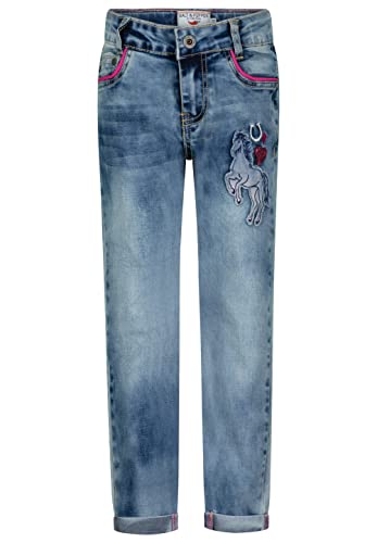 SALT AND PEPPER Mädchen Pferde Applikation Jeans, original, 104 von SALT AND PEPPER