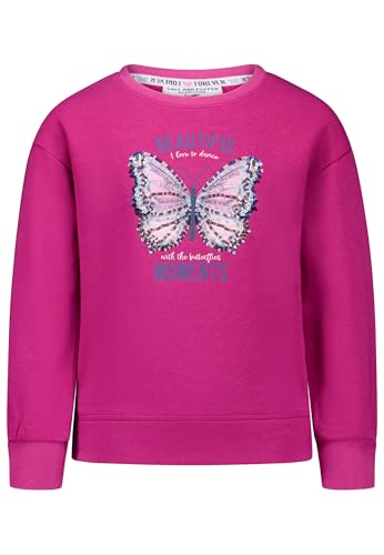 SALT AND PEPPER Mädchen Sweatshirt mit Schmetterling aus Pailletten von SALT AND PEPPER