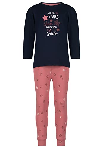 SALT AND PEPPER Schlafanzug 25162891 Girls Pyjama Stars Navy, 116/122 von SALT AND PEPPER