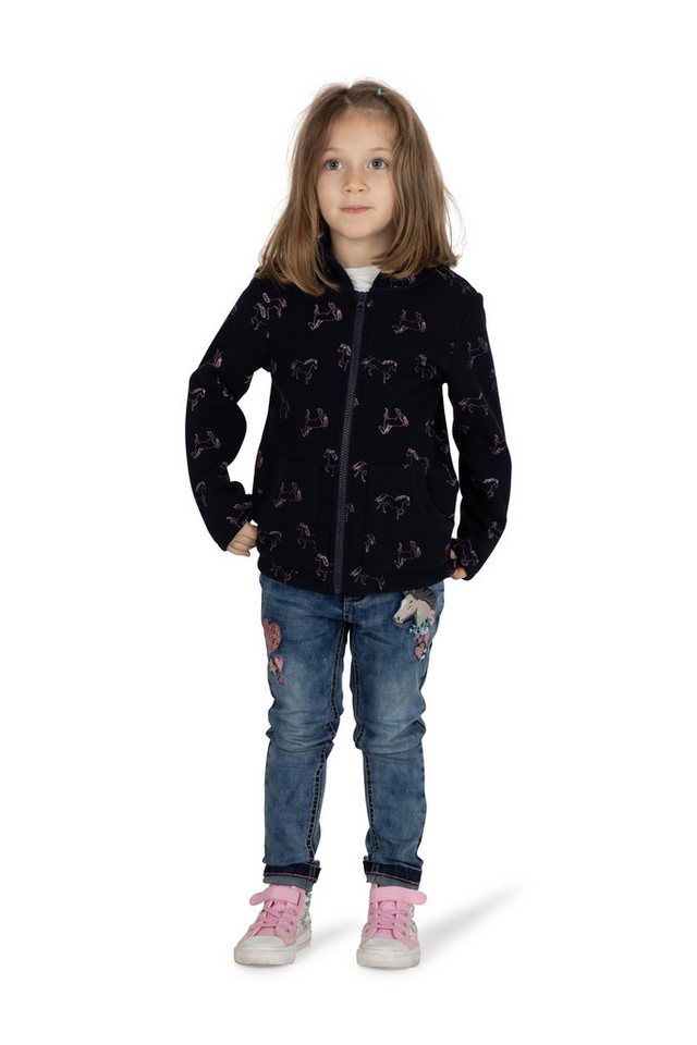 SALT AND PEPPER Sweatjacke AOP Pferdedruck mit kuscheliger Innenseite SALT AND PEPPER Sweatjacke AOP Pferdedruck mit kuscheliger Innenseite von SALT AND PEPPER
