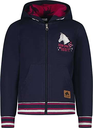 SALT AND PEPPER BY KIDS PARK Mädchen Sweatjacke Riding School navy 104/110 von SALT AND PEPPER