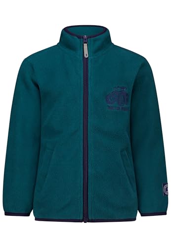 SALT AND PEPPER warme Jungen Fleece Jacke mit Traktor Stickerei von SALT AND PEPPER