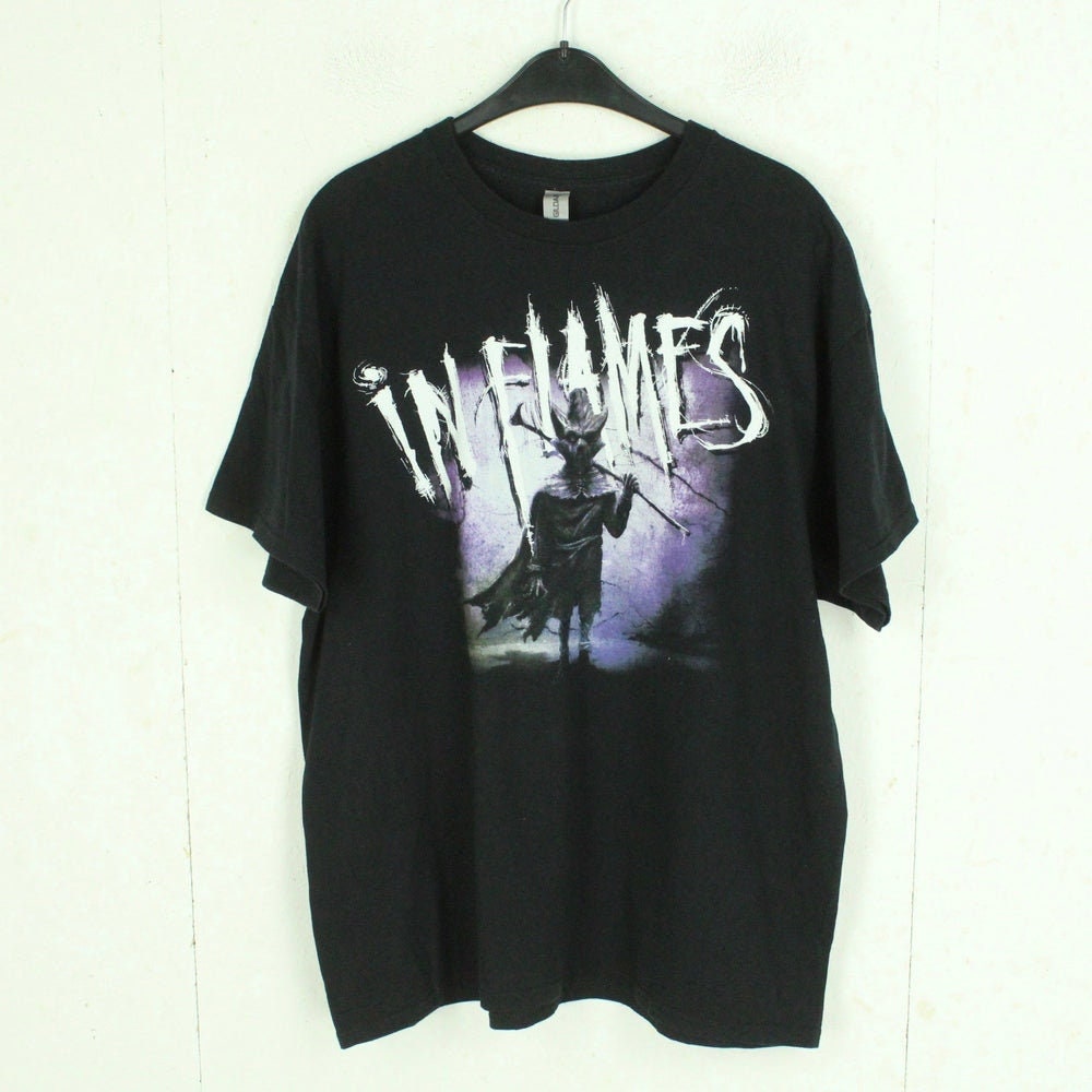 Vintage in Flames T-Shirt Gr. Xl Schwarz Mit Print Vintage in Flames T-Shirt Gr. Xl Schwarz Mit Print von SALTBERLIN