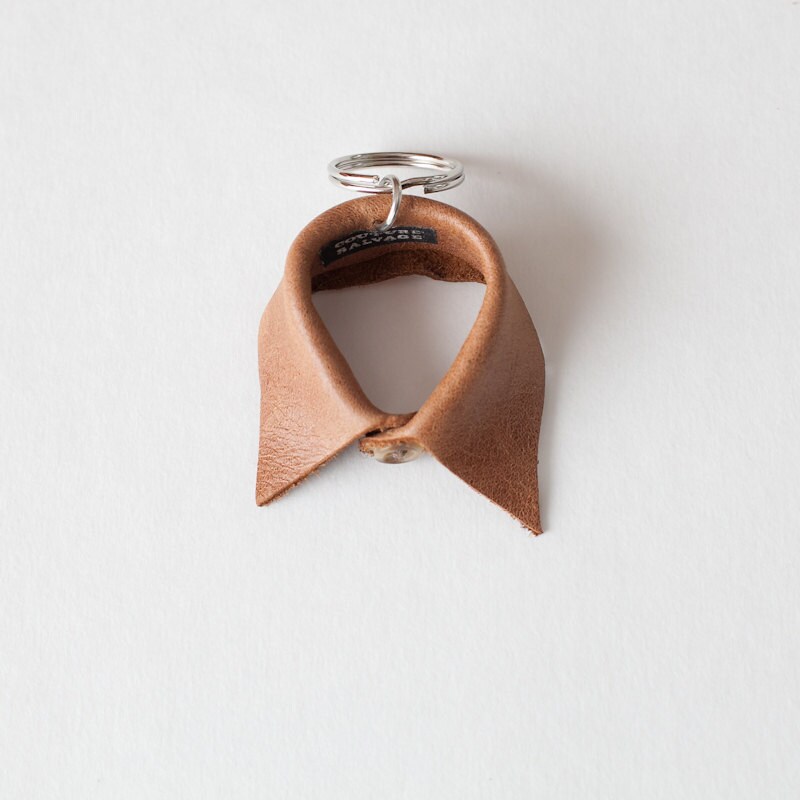 Leder Schlüsselanhänger - Brown von SALVAGE5569