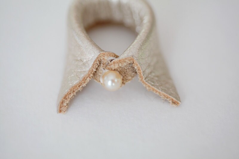 Lederring - Gold von SALVAGE5569