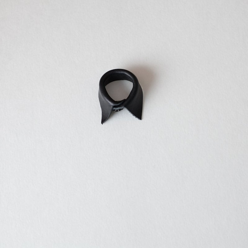 Lederring - Schwarz von SALVAGE5569