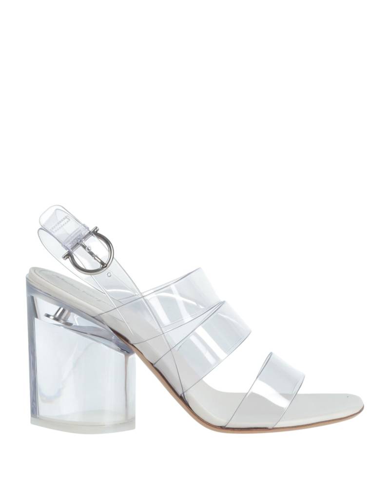 FERRAGAMO Sandale Damen Transparent von FERRAGAMO