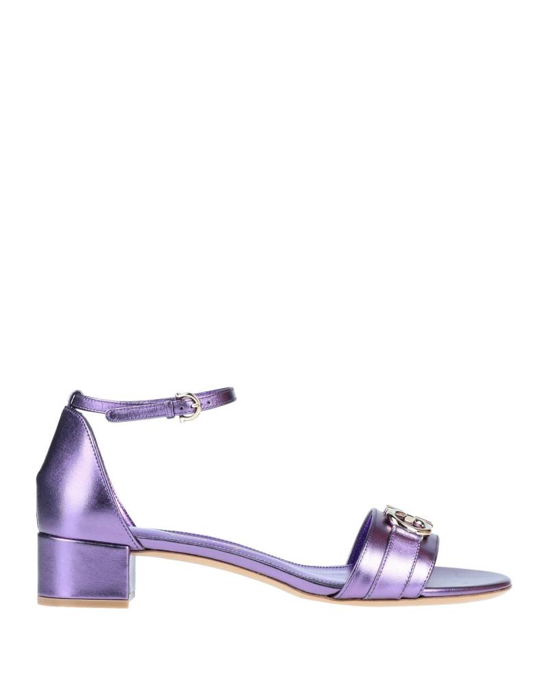 FERRAGAMO Sandale Damen Violett FERRAGAMO Sandale Damen Violett von FERRAGAMO