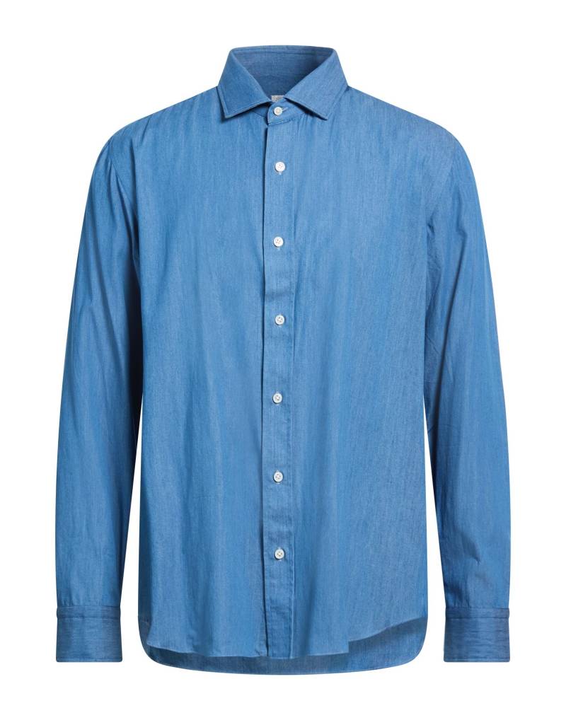 SALVATORE PICCOLO Hemd Herren Blau von SALVATORE PICCOLO