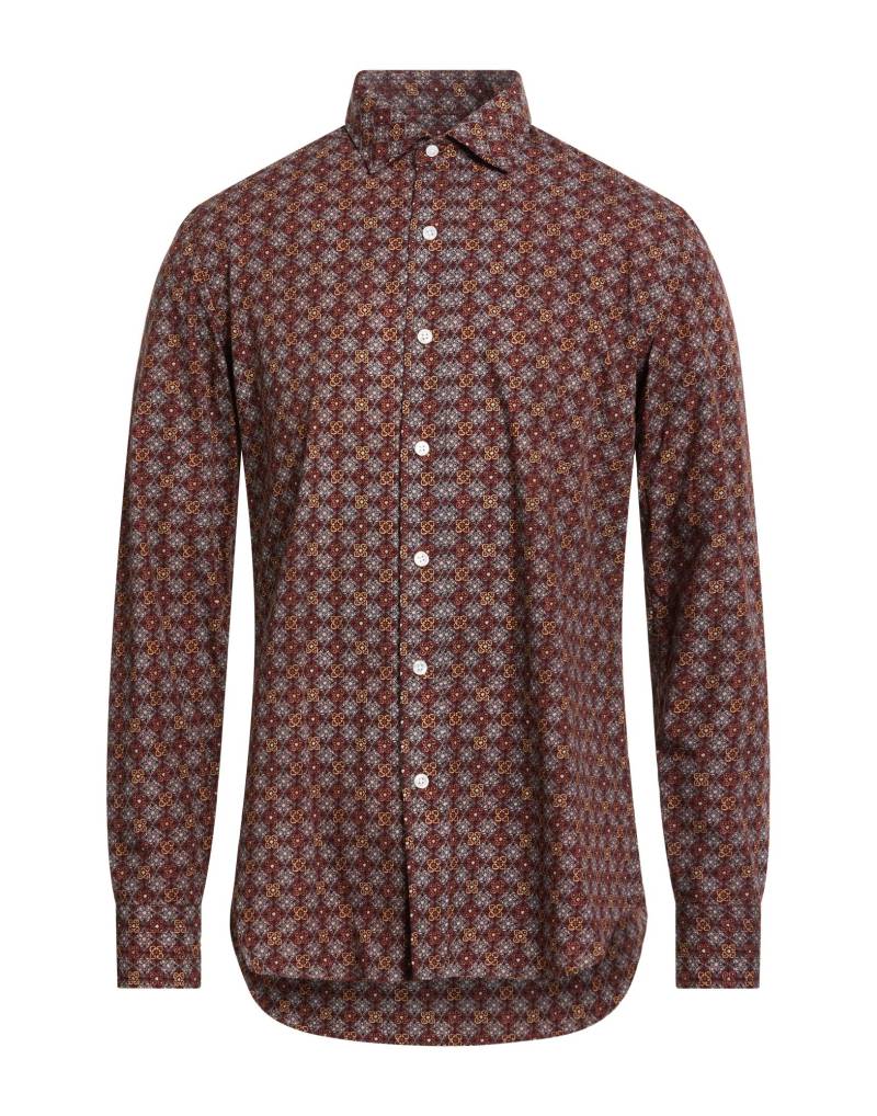 SALVATORE PICCOLO Hemd Herren Bordeaux von SALVATORE PICCOLO